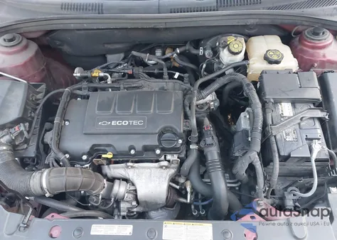 2016 Chevrolet Cruze Limited 2Lt Auto из США, поврежденный, VIN 1G1PF5SBXG7121427